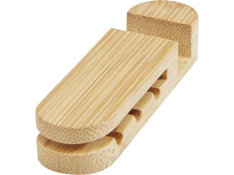 Изображение №3 | Органайзер для проводов «Edulis» бамбуковый (бежевый)