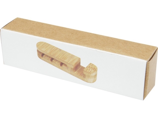 Изображение №6 | Органайзер для проводов «Edulis» бамбуковый (бежевый)