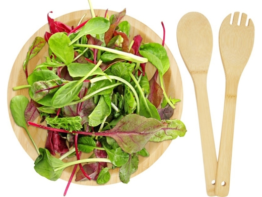 Изображение №3 | Бамбуковая салатница и приборы «Argulls» (натуральный)