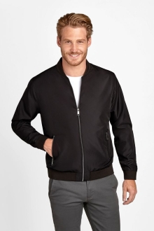 Изображение №1 | Куртка унисекс Roscoe черная, размер XS