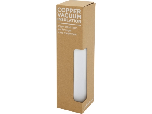 Изображение №6 | Бутылка с вакуумной изоляцией и металлической петлей «Marka» (белый)