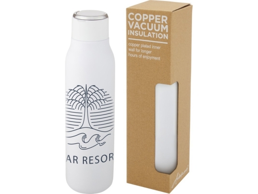 Изображение №7 | Бутылка с вакуумной изоляцией и металлической петлей «Marka» (белый)