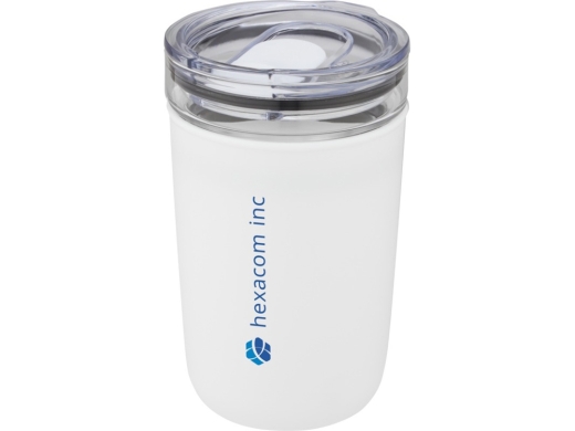 Изображение №6 | Стеклянная кружка «Bello» с внешней стенкой из переработанного пластика (белый)