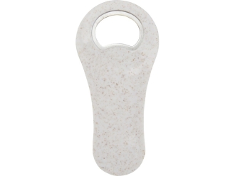 Изображение №3 | Открывалка «Schyn» из пшеничной соломы (белый)