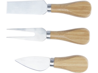 Изображение №2 | Бамбуковая доска для сыра «Ement» с приборами (натуральный)