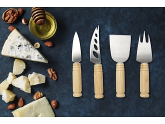 Изображение №3 | Набор для сыра из бамбука «Cheds» (натуральный)