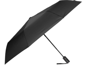 Изображение №3 | Зонт-автомат Reviver с куполом из переработанного пластика (черный)