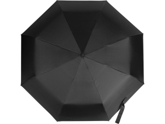 Изображение №4 | Зонт-автомат Reviver с куполом из переработанного пластика (черный)