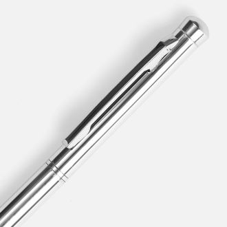 Изображение №3 | Ручка шариковая Hotel Ferra, серебристая