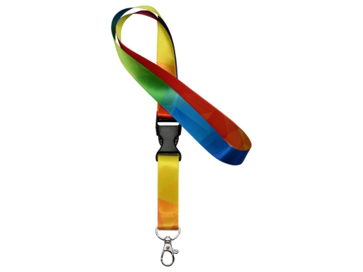 Изображение №2 | Ланъярд под сублимацию с карабином и межуровневым замком