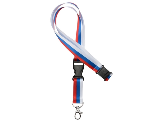 Изображение №2 | Ланъярд под сублимацию с карабином, межуровневым замком и замком обрыва