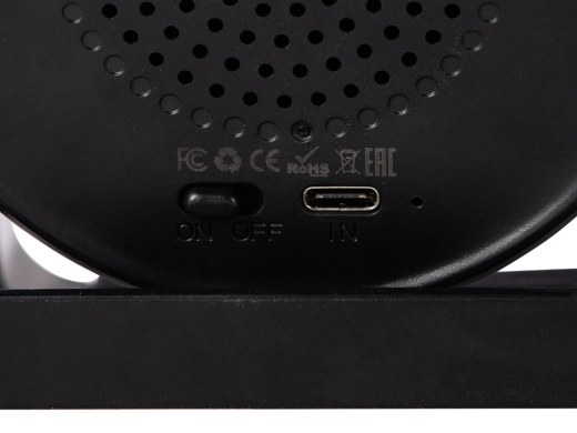 Изображение №6 | Беспроводная колонка (5 Вт) с функцией беспроводной зарядки (10Вт) «Eclipse» (черный)