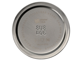 Изображение №10 | Бутылка для воды из стали «Hike», 850 мл (серебристый, черный)