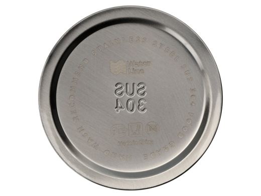 Изображение №10 | Бутылка для воды из стали «Hike», 850 мл (серебристый, черный)