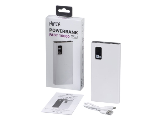 Изображение №8 | Портативный внешний аккумулятор «FAST», 10000 mAh (белый)