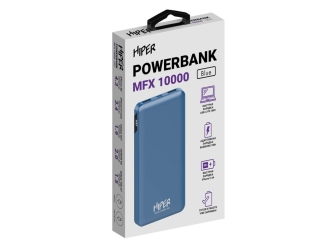 Изображение №4 | Портативный внешний аккумулятор «MFX», 10000 mAh (синий)