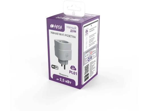 Изображение №3 | Умная розетка «IoT PL01» (белый)