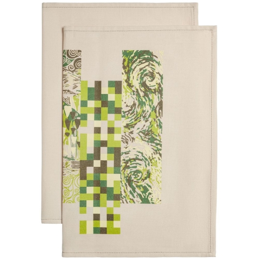 Изображение №1 | Набор кухонных полотенец «Искусство камуфляжа»