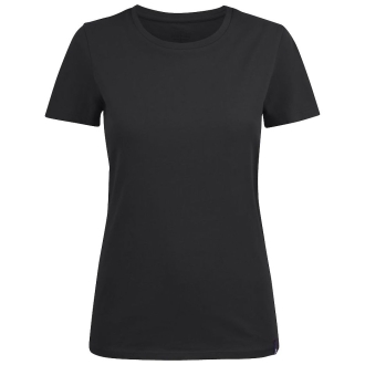 Изображение №1 | Футболка женская Ladies American U черная, размер XL