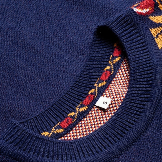 Изображение №7 | Джемпер Брусника, синий, размер XS