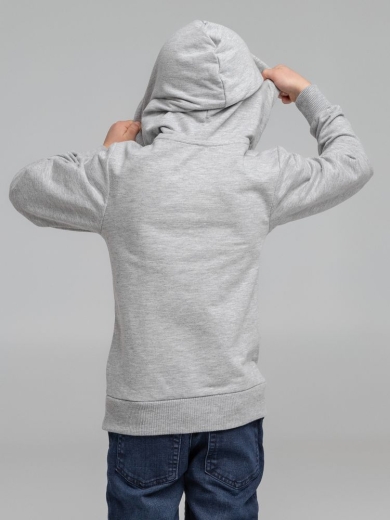 Изображение №8 | Толстовка с капюшоном детская Kirenga Kids серый меланж, 12 лет