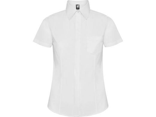 Изображение №1 | Рубашка «Sofia» женская с коротким рукавом S (белый)