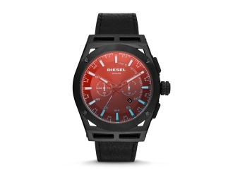 Изображение №1 | Часы наручные, мужские (корпус- черный, циферблат- черный, крепление- черный)