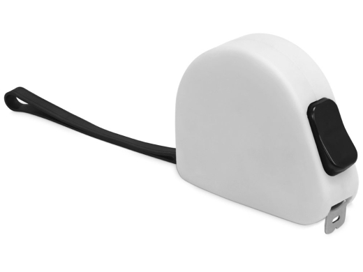 Изображение №1 | Рулетка «Meter» софт-тач, 3м (белый)