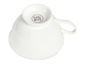 Изображение №3 | Чайная пара «Preston» (белый, серебристый)