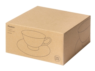 Изображение №7 | Чайная пара «Preston» (белый, серебристый)