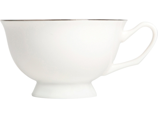 Изображение №6 | Чайная пара «Preston» (белый, серебристый)