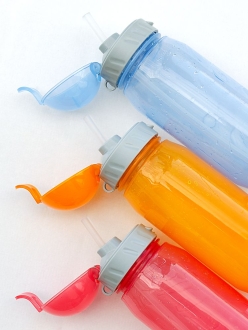 Изображение №6 | Бутылка для воды Aquarius, синяя