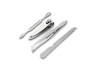 Изображение №1 | Маникюрный набор «LOPEZ» (серебристый/прозрачный)