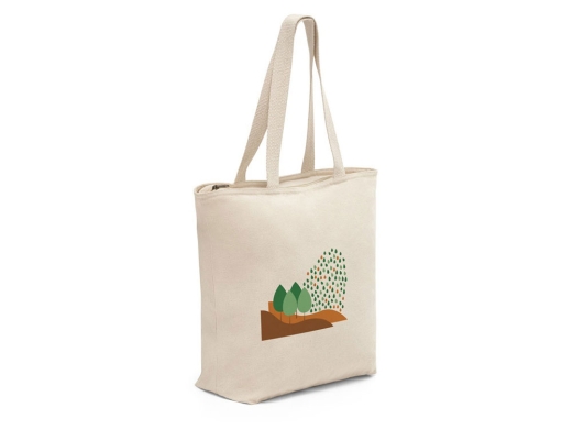 Изображение №6 | Сумка из 100% хлопка «HACKNEY» (натуральный светлый)