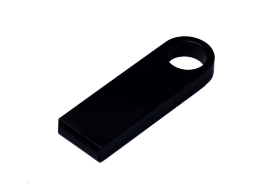 Изображение №2 | USB 3.0-флешка на 16 Гб с мини чипом и круглым отверстием 16Gb (черный)