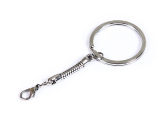 Изображение №1 | Карабин с кольцом (серебристый)