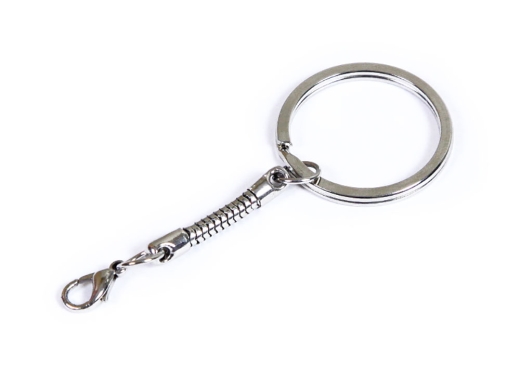 Изображение №1 | Карабин с кольцом (серебристый)