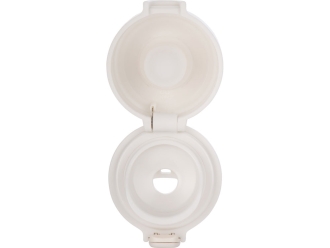 Изображение №6 | Вакуумная термокружка c кнопкой «Guard», soft-touch, 400 мл (белый)