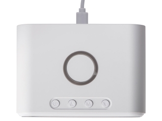 Изображение №6 | Настольные часы с функцией беспроводной зарядки «Wake», 10 Вт (белый)