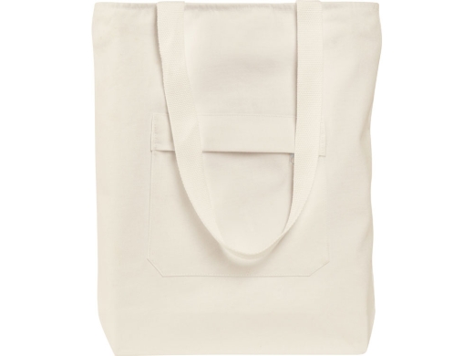 Изображение №2 | Сумка на молнии «Zipper» из хлопка 280 г/м2 (натуральный)