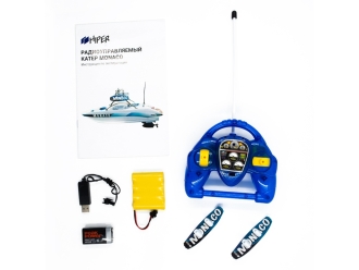 Изображение №8 | Радиоуправляемый катер «MONACO» (белый/синий)