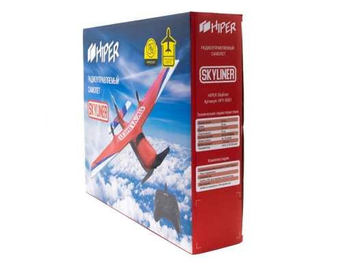 Изображение №10 | Радиоуправляемый самолёт «SKYLINER» (красный)