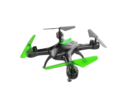 Изображение №1 | Радиоуправляемый квадрокоптер «FALCON X» (черный/зеленый)