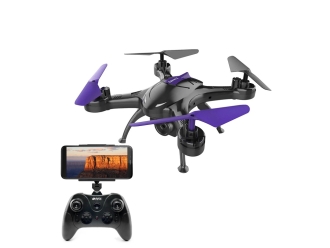 Изображение №2 | Радиоуправляемый квадрокоптер «FALCON X FPV» (черный/фиолетовый)