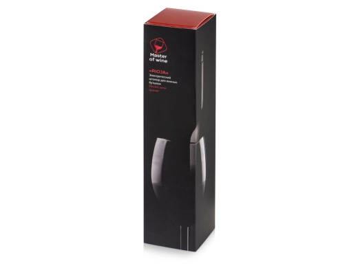 Изображение №12 | Электрический штопор для винных бутылок «Rioja» (черный, серебристый)