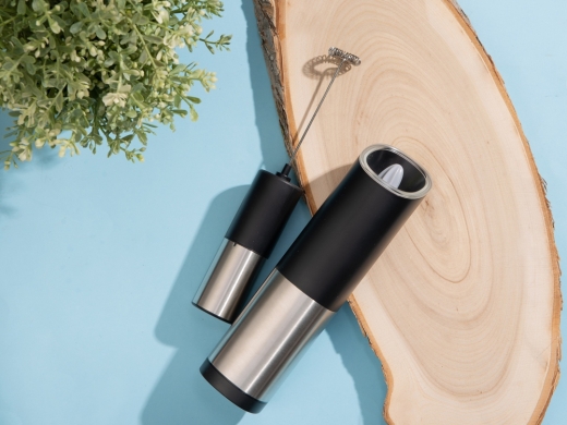 Изображение №14 | Электрический вспениватель молока «Cappuch» (черный, серебристый)