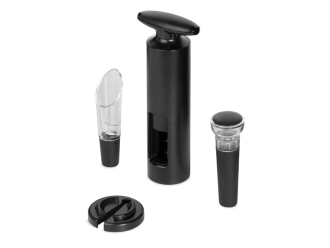 Изображение №1 | Набор аксессуаров для вина «Bergamo» (черный)