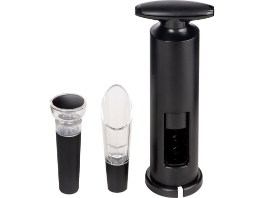 Изображение №2 | Набор аксессуаров для вина «Bergamo» (черный)