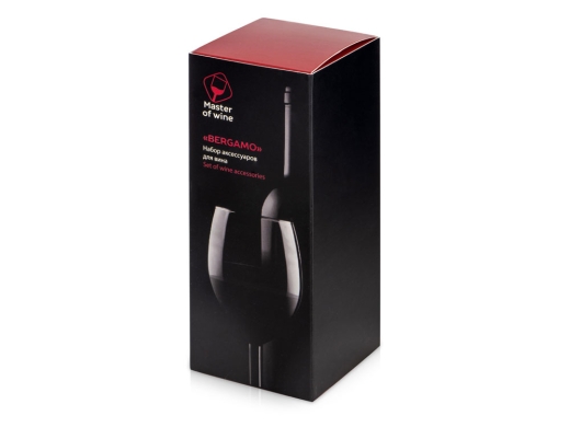 Изображение №13 | Набор аксессуаров для вина «Bergamo» (черный)