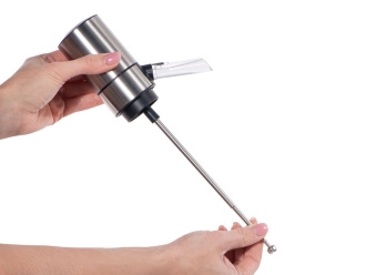 Изображение №5 | Электрический аэратор-диспенсер для вина «Wine delight» (серебристый)